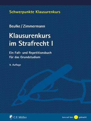 cover image of Klausurenkurs im Strafrecht I